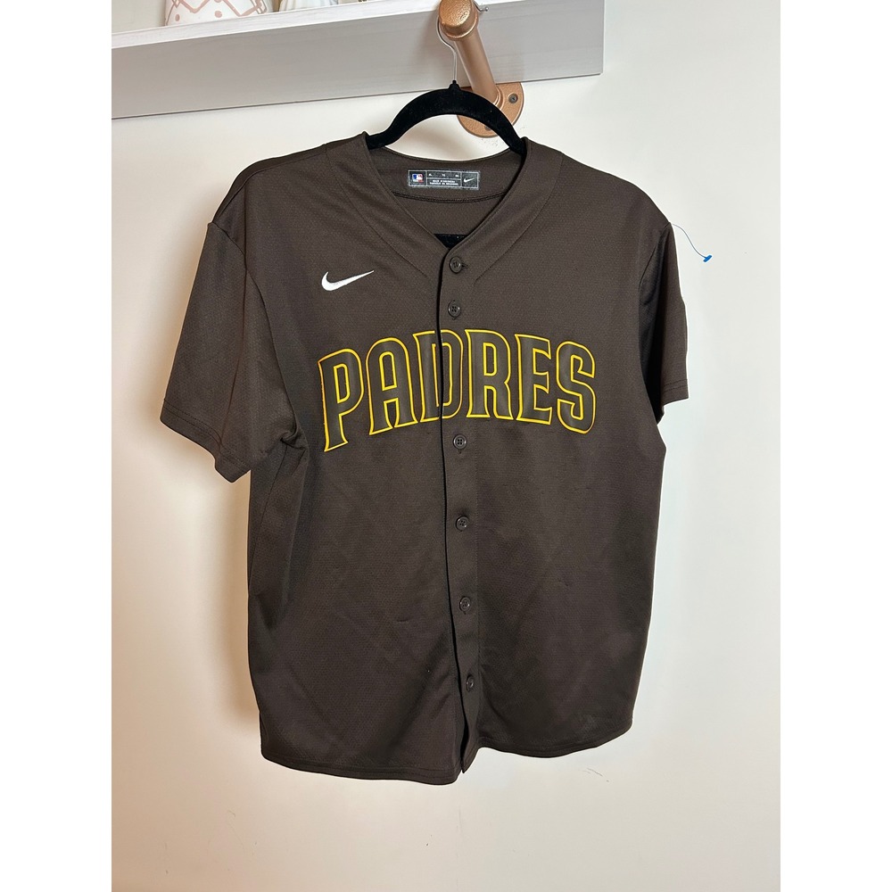 Nike San Diego Padres Kids Baseball‎ Jersey #9 Freda Brown Youth XL team MLB